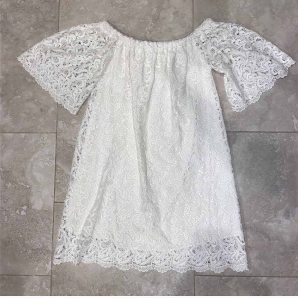 Alexis White Lace Dress